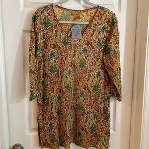 April Cornell Cotton Gauze Tunic, NWT, Small